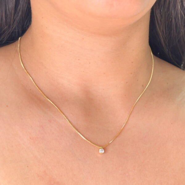 Conjunto Cristal Ouro